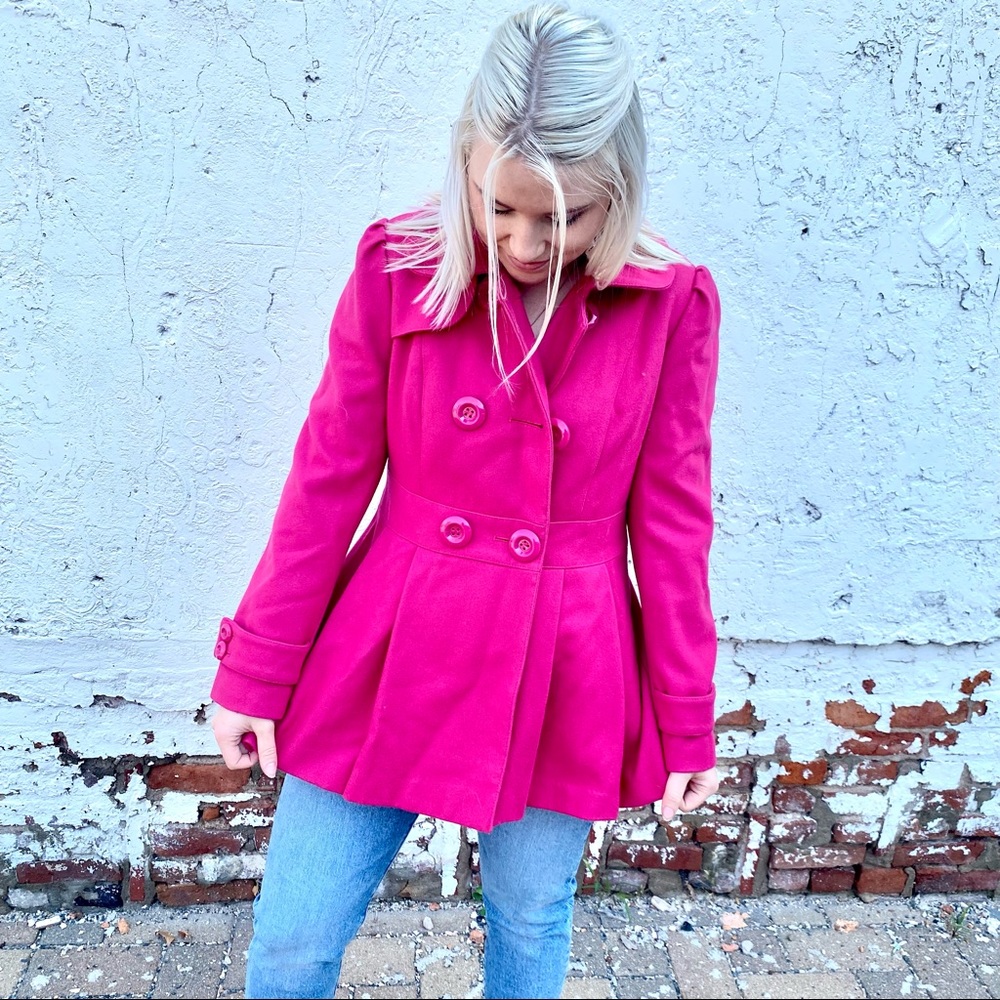 Worthington Pink Peacoat Short